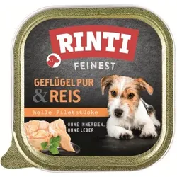 RINTI Feinest Adult Geflügel pur & Reis 22x150 g