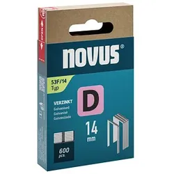 800 novus Tackerklammern 53F/14 Flachdraht 14 mm