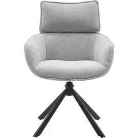 OTTO home Esszimmerstuhl Cusey Polyester grau 2er-Set