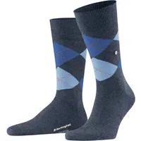 Burlington Edinburgh Wool Sock Hellblau Gr 40/46 Herren