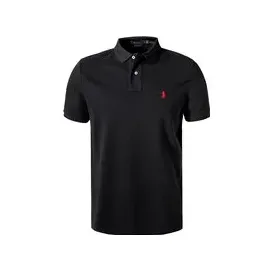 Ralph Lauren Piqué-Poloshirt schwarz XL