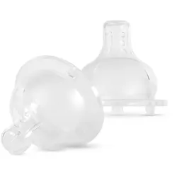 Baboo Liquid Silicone Teat Thick Liquids Trinksauger 6m+ 2 St.
