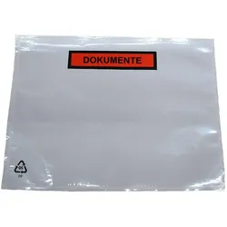 VEPATIM 1000x Dokumententaschen Begleitscheintaschen *Dokumente* C5 235x175mm