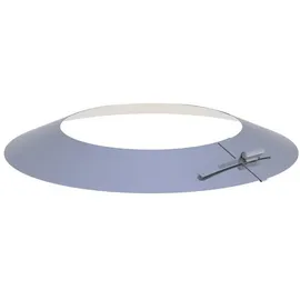 Jeremias Wandrosette Edelstahl 0,34 m 0,03 m Schwarz/Weiß