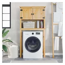 vidaXL Waschmaschinenschrank Corona 68 x 88,2 x 60 cm Braun