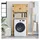 vidaXL Waschmaschinenschrank Corona 68 x 88,2 x 60 cm Braun