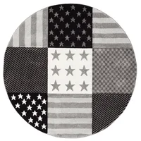 Pergamon Kinder und Jugend Teppich Maui Sterne Rund in