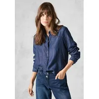 Cecil Damen Lyocell-Jeansbluse - XXL
