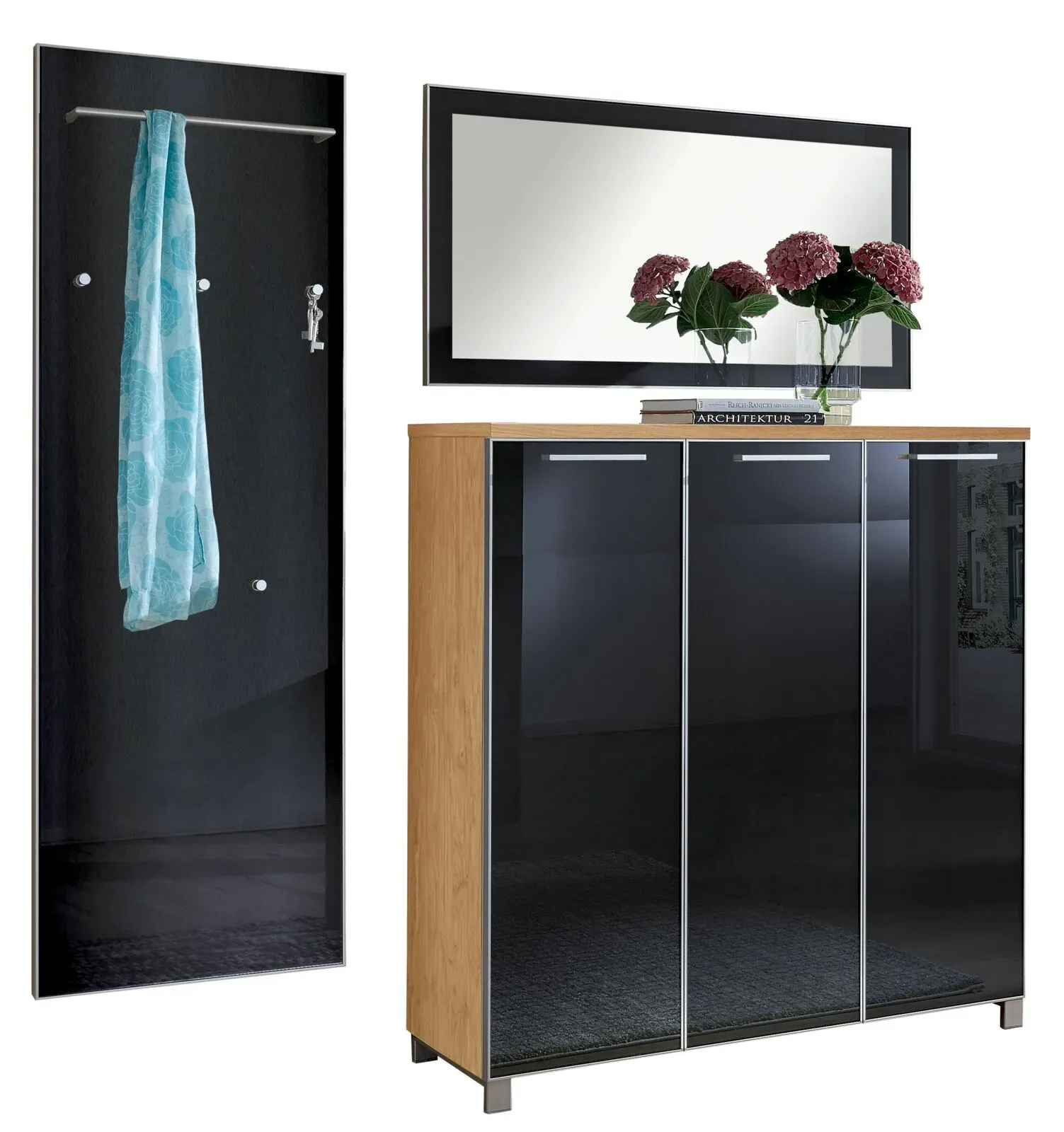 VOSS Garderoben-Set 3-tlg. (Set55) SANTINA - B/H/T ca. 196,00x195,00x37,00