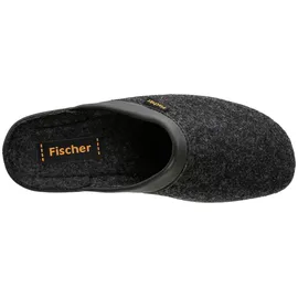 Fischer Andy, Herren Pantoffeln, Schwarz (anthrazit 205), 42 EU (7.5 UK)