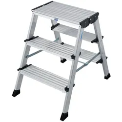 Klappbare Leiter Krause 126030 Silberfarben Aluminium