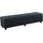 Mendler Sitzbank Kriens XXL Schwarz 180 x 45 x 45 cm