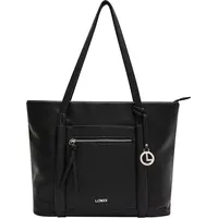 L.Credi Schultertasche Merle Shopper Black schwarz