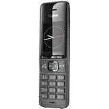Gigaset COMFORT 520HX – DECT-Mobilteil mit Ladeschale – Schnurloses Telefon für Router und DECT-Basis, titanium-schwarz [Kompatibel in DE, IT, FR, NL, BE, CHE, AUT] [Ohne Basis]