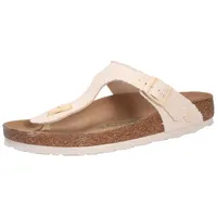 Birkenstock Gizeh Damen Zehensteg in Beige, Größe 38 - Beige