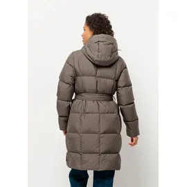 Jack Wolfskin Frozen Lake Coat W Daunenmantel, Cold Coffee, XL