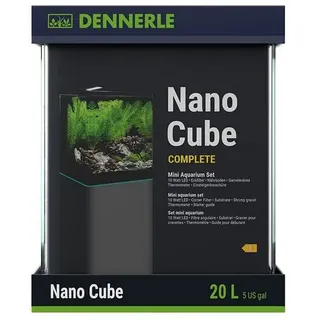 Dennerle Nano Cube Complete 20 Liter - Mini Aquarium Komplettset