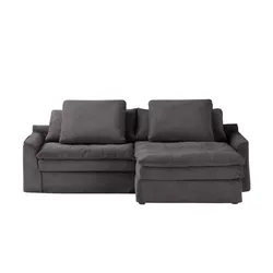 SOHO Ecksofa  Sake ¦ grau ¦ Maße (cm): B: 234 H: 95 T: 182