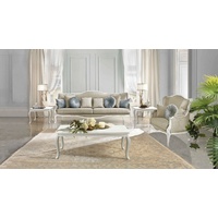 JVmoebel Sofa Barock Rokoko Sofagarnitur 3+2 Sitzer Set Sofas Polster Couchen, Made in Europe beige
