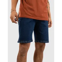 URBAN CLASSICS Relaxed Fit Kurze Jeans Mid Indigo Washed 28