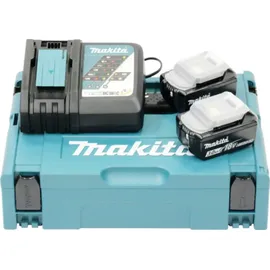 Makita Power Source Kit 18 V Li-Ion 2 x 3,0 Ah + DC18RC Ladegerät + Makpac 197952-5