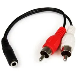 Startech Kabel Adapter 15Cm Audio Stereo Audio Mini J