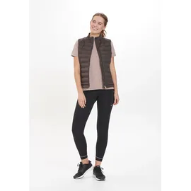 Endurance Funktionstights "THADEA POCKET XQL", Damen, Gr. 36, EURO-Größen, schwarz, 72% Polyamid, 28% Elasthan, bedruckt, unifarben, lang, Hosen, mit praktischer Handy-Seitentasche