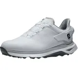 FootJoy Herren Pro|SLX Golfschuh, Weiß, Weiß, Grau, 40.5 EU