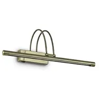 Ideal Lux 121161 LED Wandleuchte Bow ap d46, brünierte