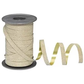 Präsent Geschenkband POLY GLITTER Glitter gold 100 mm x 100,0 m
