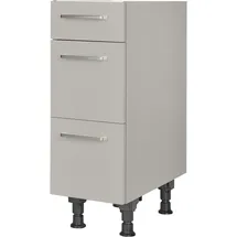 Nobilia Unterschrank Touch 30 x 58,3 x 87 cm Grau