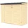 BERTILO Gartenschrank Multibox 3 Natur 200 cm x 82 cm FSC®