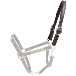 Kentucky Horsewear Genickstück für Lederhalfter flexibel