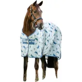 Horseware Ireland Fliegendecke Amigo Integrated Fly Sheet 125 cm Blau/Silber/Khaki