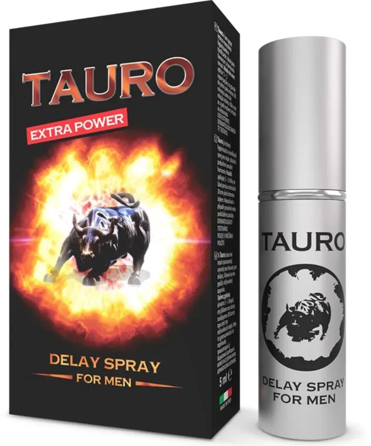 TAURO - EXTRA POWER DELAY SPRAY FÜR MÄNNER 5 ML