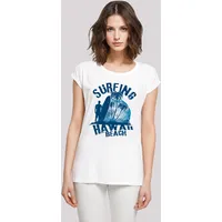 F4NT4STIC Extended Shoulder T-Shirt Hawaii Surf Beach Summer in