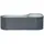 Floraworld Hochbeet Welle L-Form 240 x 80 x 82 cm Schwarz