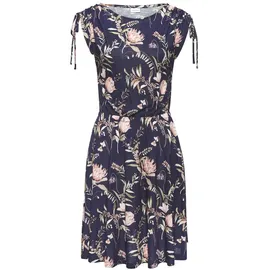 VIVANCE Jerseykleid Sommerkleid Blumenprint Rosa 34