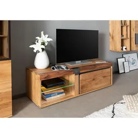 Massivmoebel24 New Amsterdam TV-Lowboard 150 cm x 50 cm x 48 cm Beige Holz