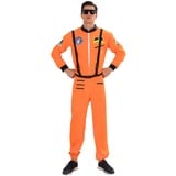 EraSpooky Herren Astronaut Raumfahrer Kostüm Faschingskostüme Cosplay Halloween Party Karneval Fastnacht Kleidung für Erwachsene