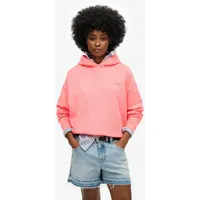 Superdry Essential Logo Gd Kapuzenpullover - Fiery Coral -