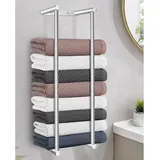 luxuskollektion Handtuchhalter Wand 75cm Edelstahl Silber