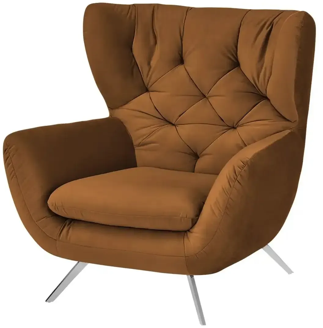 Jette Home Hochlehnsessel  Caldara , braun , Maße (cm): B: 110 H: 106 T: 95.0