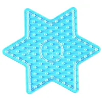 Hama Maxi Stiftplatte Stern transparent