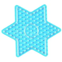 Hama Maxi Stiftplatte Stern transparent