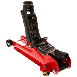 Sixtol Fahrbarer hydraulischer Niederprofil-Wagenheber 2,5 t Stahl rot