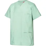 Clinotest Kasack Damen & Herren - 95 Grad waschbare, kochfeste Kasacks ohne Einlaufen - Schlupfkasack aus 50% Baumwolle, 50% Polyester - Berufsbekleidung Pflege & Krankenhaus - Krankenschwester Shirt - XXL