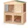 LIONTO Kleintierstall 98 x 54 x 100 cm braun