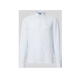 Boss Leinenhemd Regular Fit Blau S