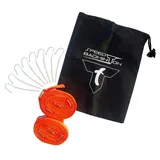 Talbot Torro Speedbadminton Court Lines im Blister (neon orange)